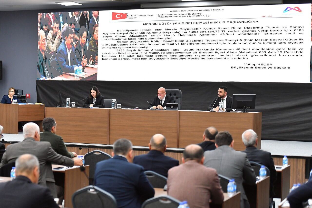 Thumbnail Mersi̇n Büyükşehi̇r Beledi̇yesi̇ 1. Olağanüstü Mecli̇s Toplantisi Yapildi (1)