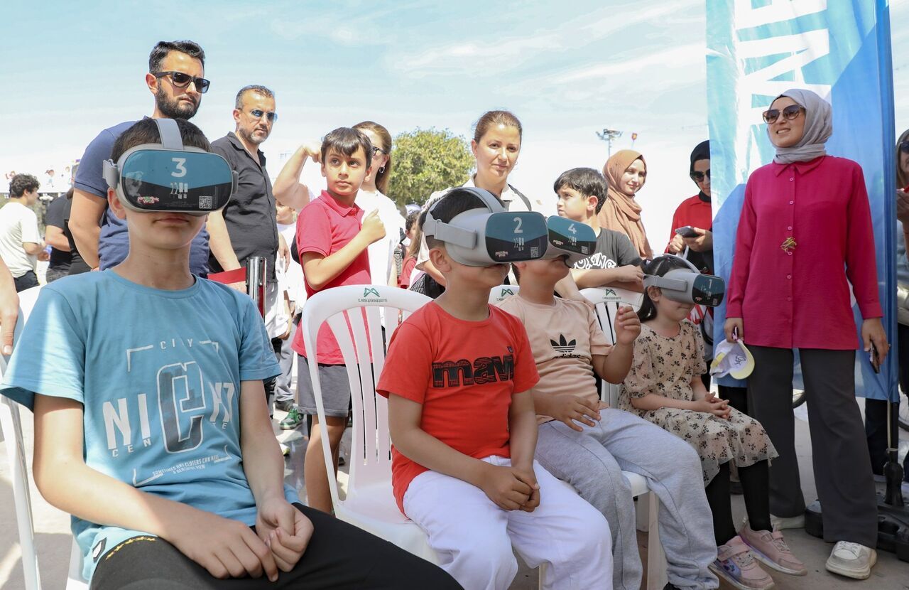 Mersi̇n’de Kültürlerarasi Renkli̇ Şölen Uluslararasi Çocuk Festi̇vali̇ Coşkuyl (10) Min