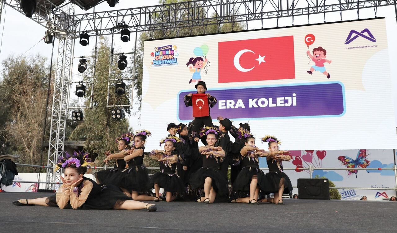 Mersi̇n’de Kültürlerarasi Renkli̇ Şölen Uluslararasi Çocuk Festi̇vali̇ Coşkuyl (8) Min
