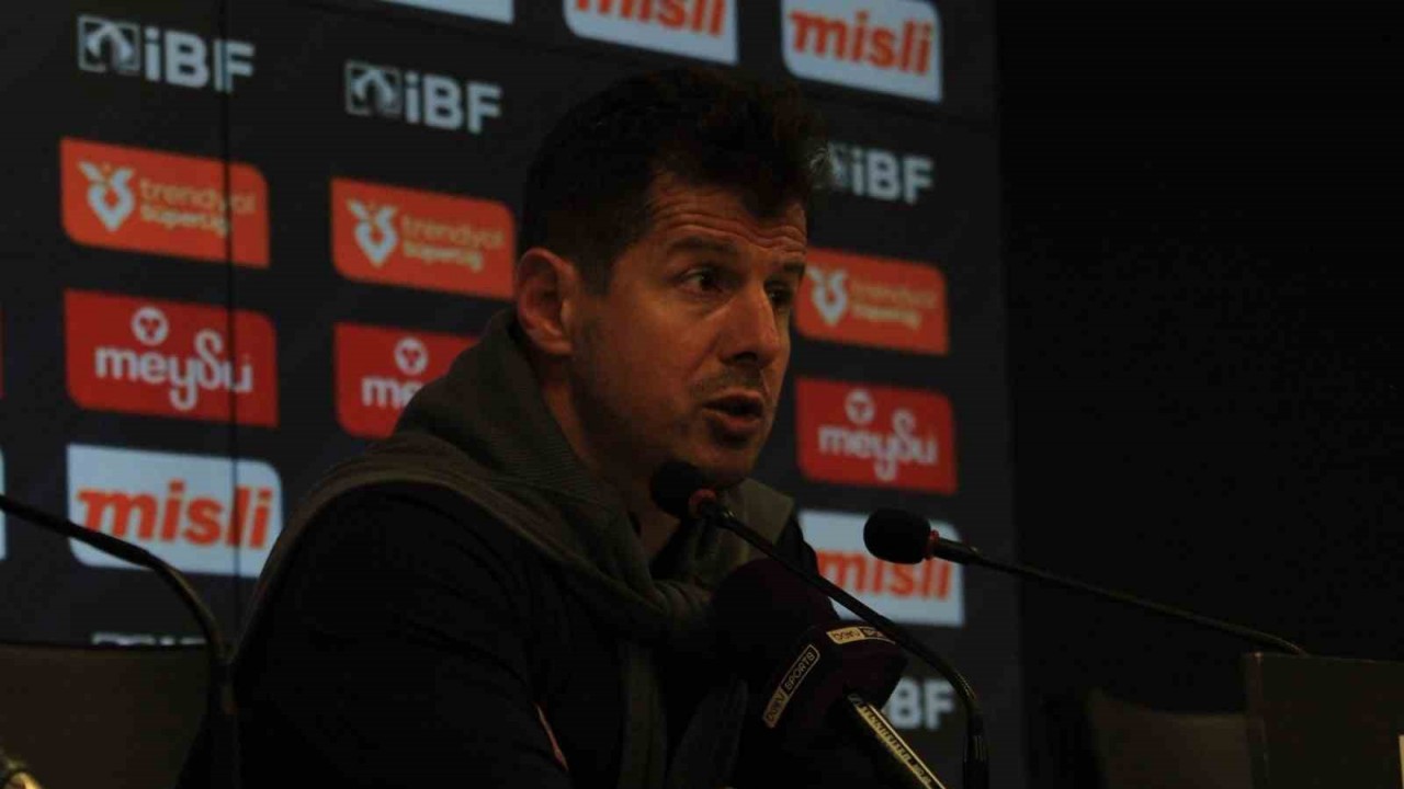 Emre Belözoğlu: "Deplasman adına kötü bir performans"