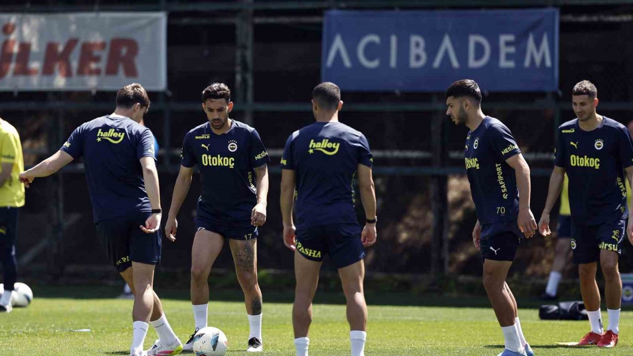 Fenerbahçe, Atakaş Hatayspor maçı hazırlıklarını sürdürdü
