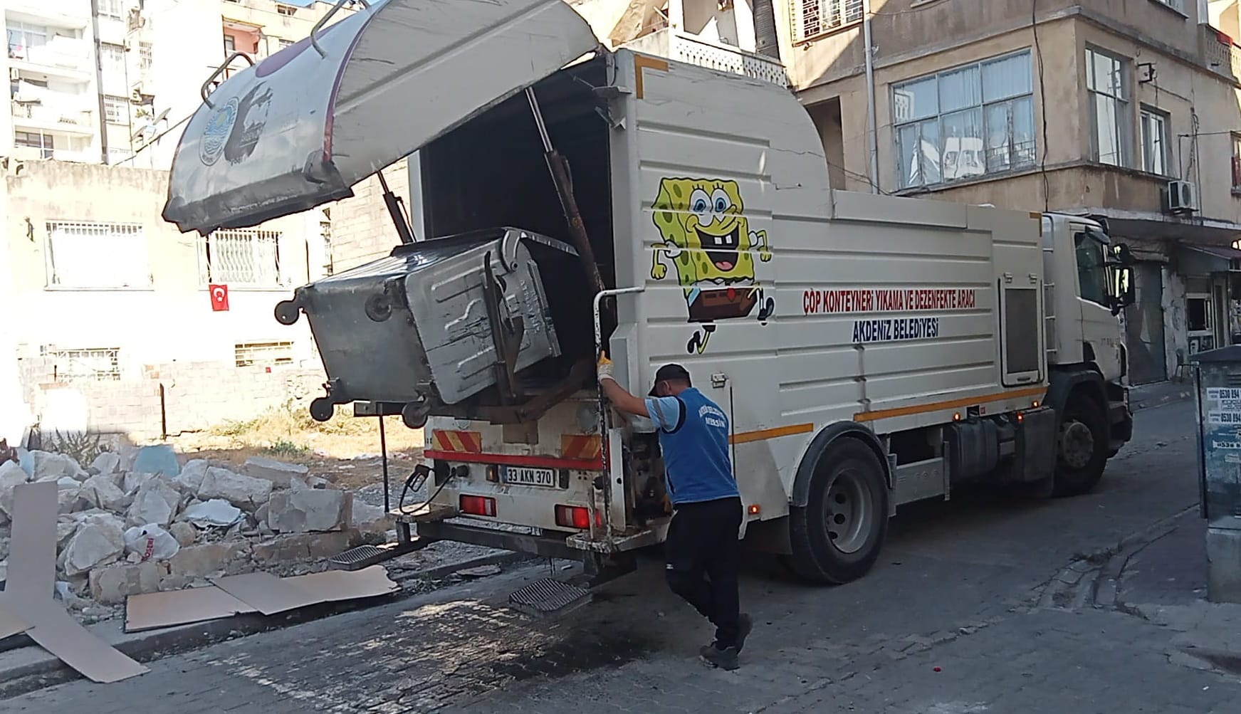 Çöp Konteyneri Yıkama (1)