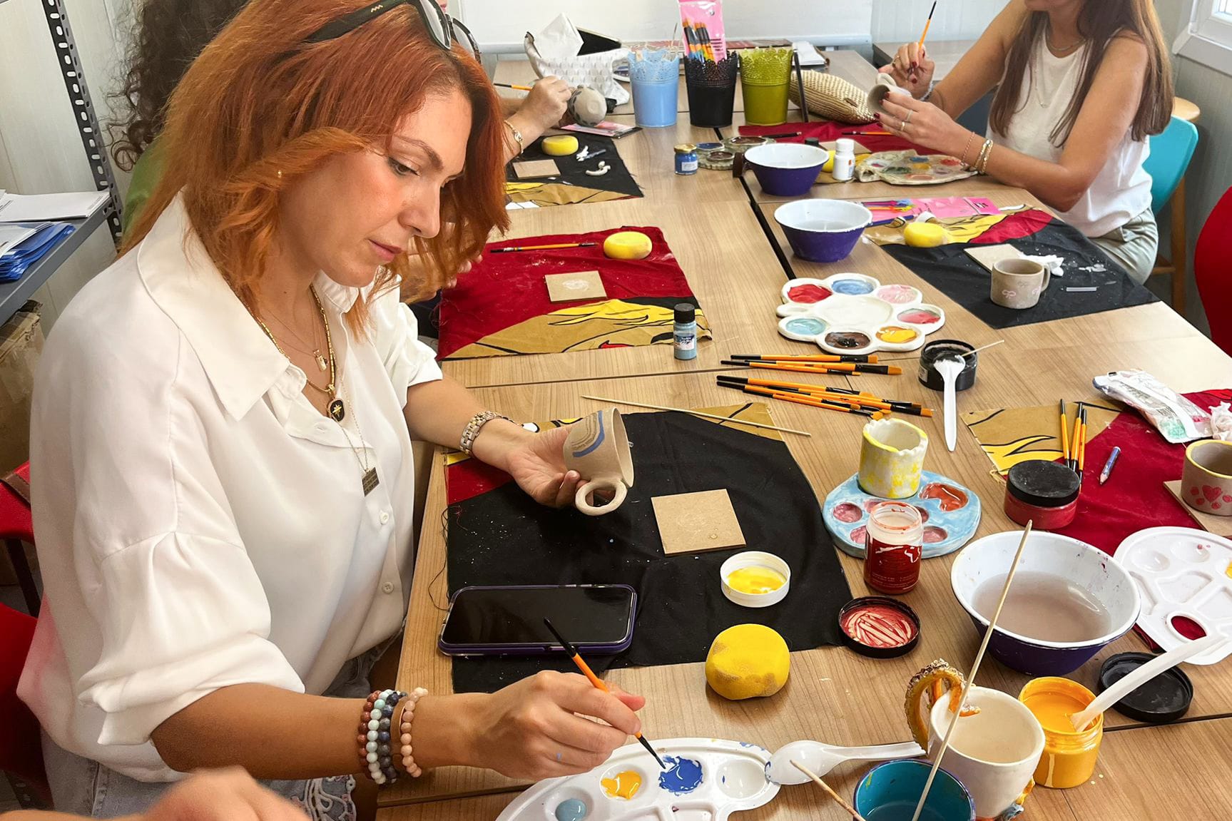 Yenişehir Belediyesinden Kadınlara Yönelik Seramik Sanatı Eğitimi (3)