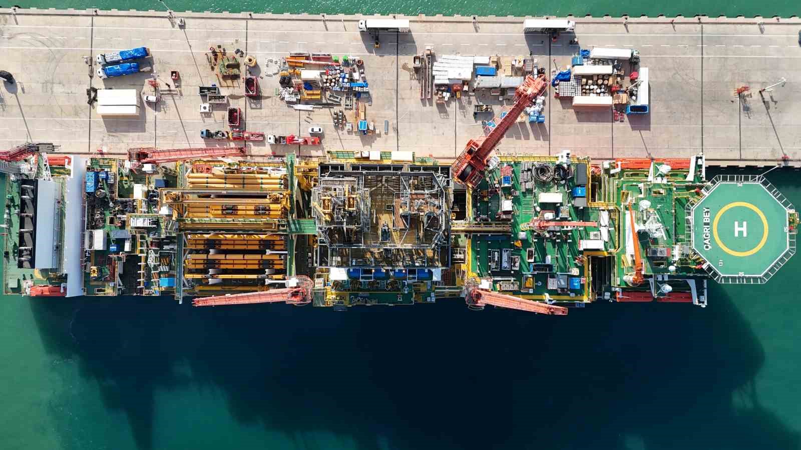 Çağrı Bey sondaj gemisi Somali yolcusu