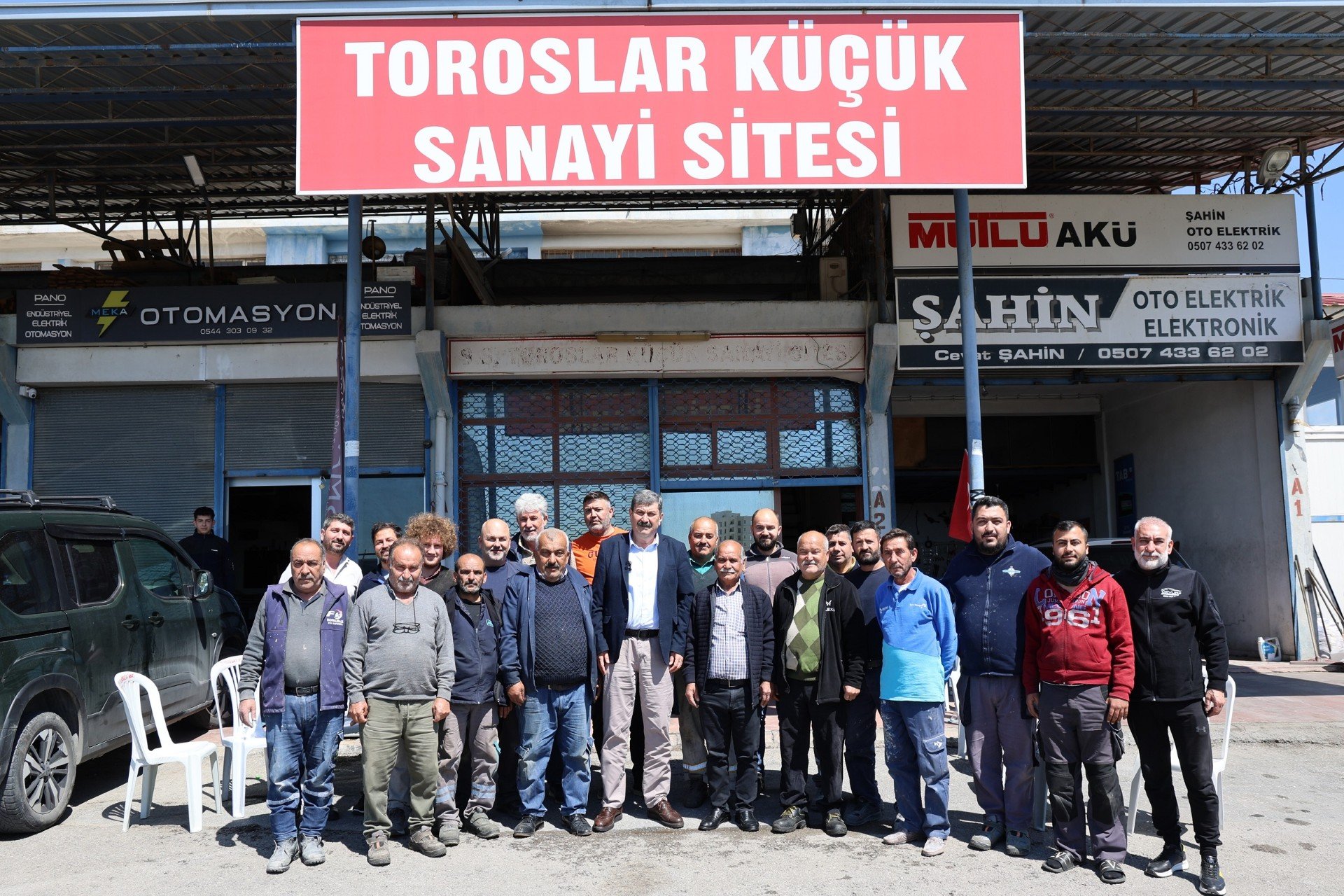 Başkan Yıldız Sanayi Esnafıyla Buluştu Toroslar Üretecek