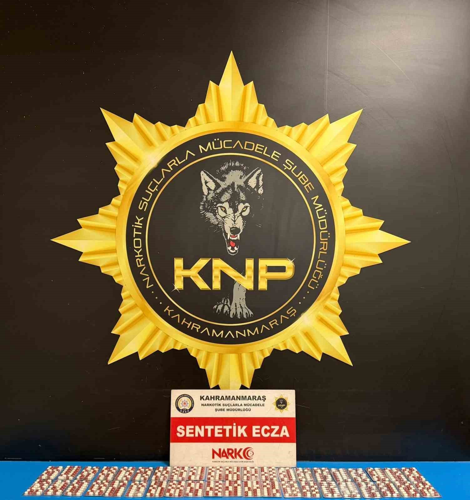 Kahramanmaraş'ta narkotik operasyonu: 3 tutuklama