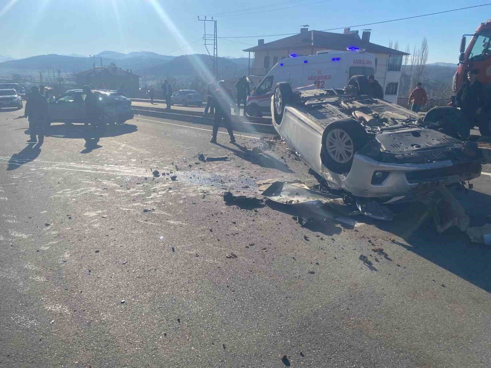 Kahramanmaraş'ta trafik kazası: 2 yaralı