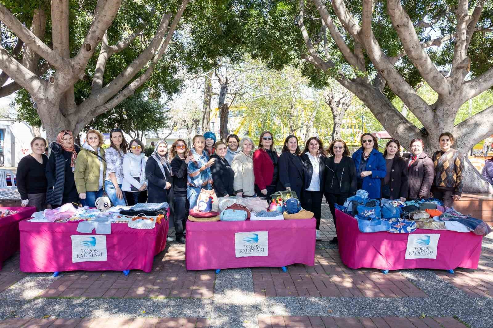 Manavgat'ta kadın emeğine destek büyüyor