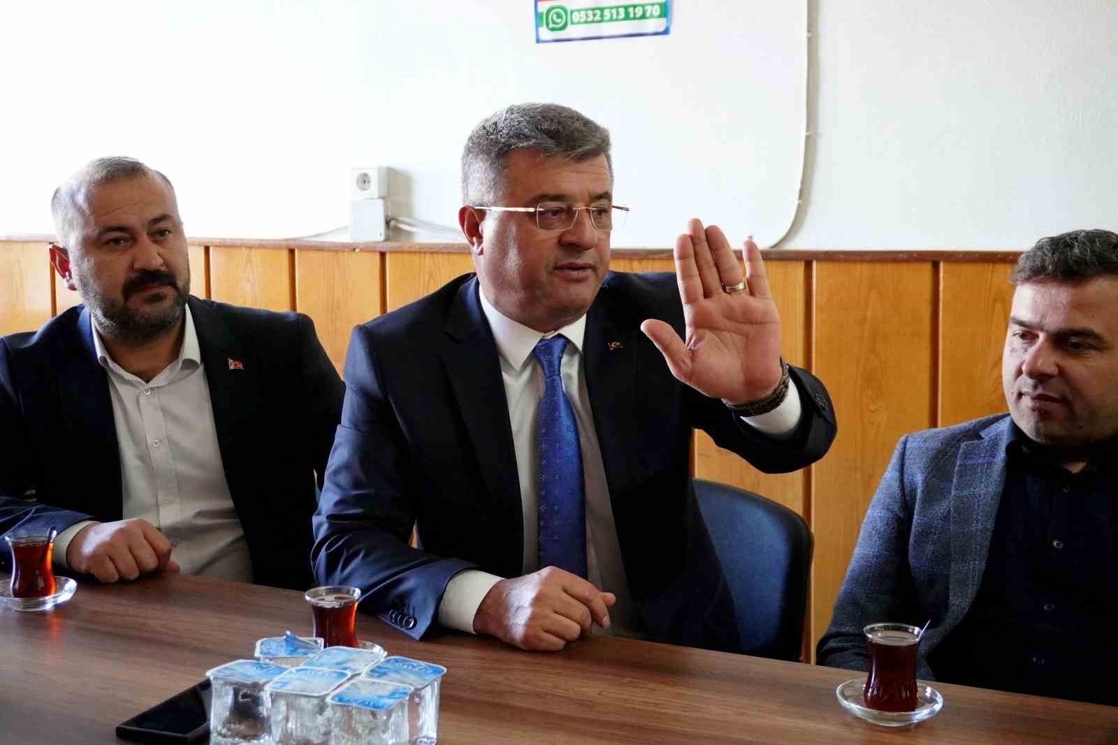 Alkan, başkanlık seçimleri çalışmalarına baba ocağından start verdi