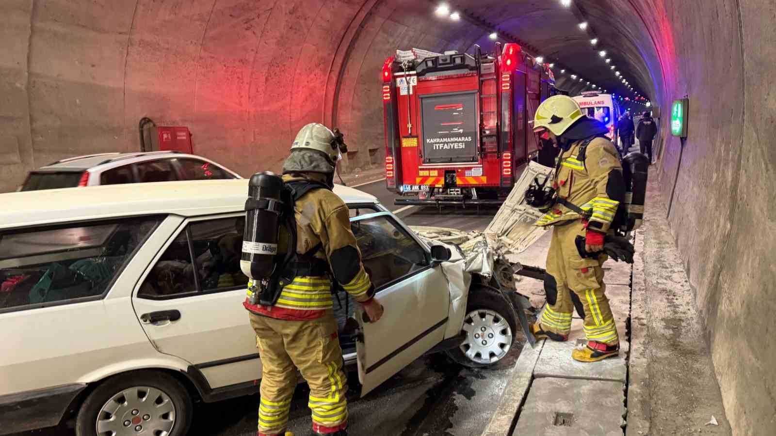 Kahramanmaraş'ta trafik kazası: 1 yaralı