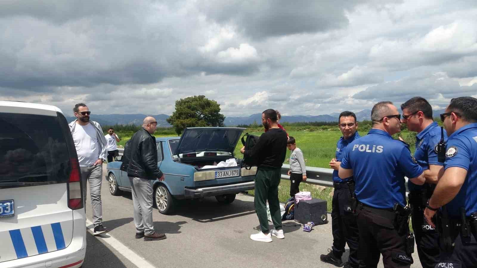Mersin'de bıçaklanarak öldürülen kadının katil zanlısı kocası Antalya'da 20 kilometrelik kovalamacayla yakalandı