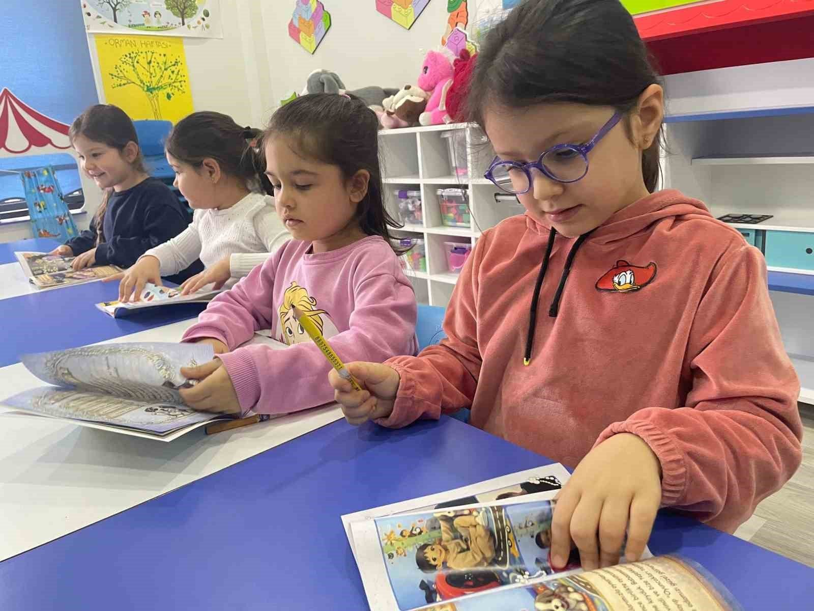 Minik kalplerden Kütüphaneler Haftası'na örnek proje