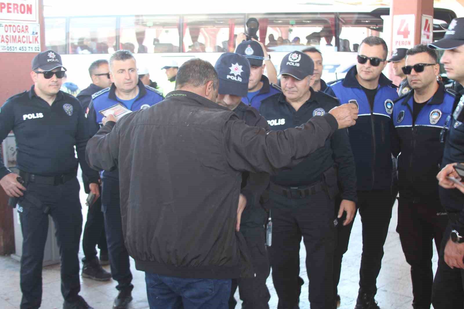 Otogarda kapsamlı denetim: '28 yıldır ilk kez bu kadar rahatız'