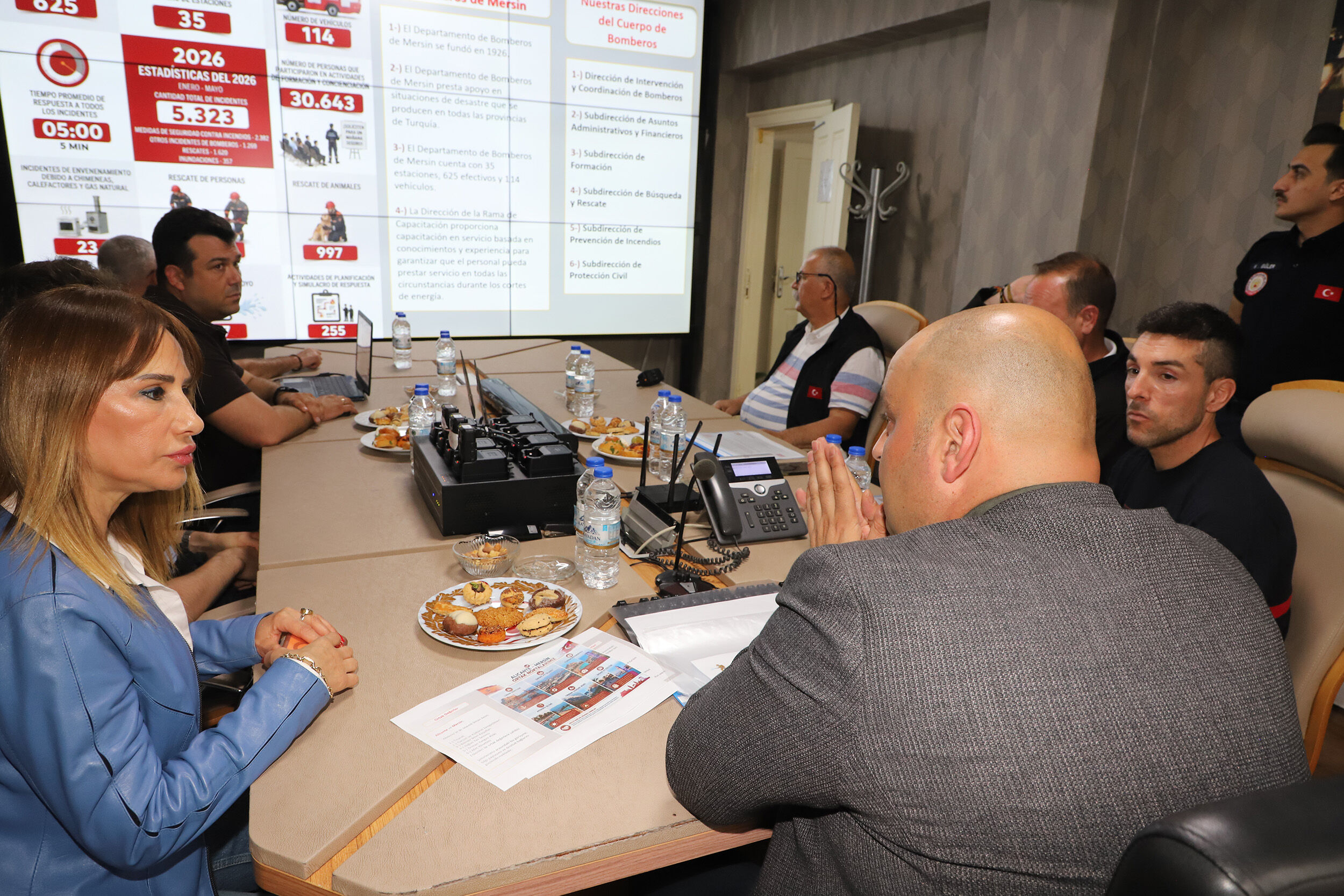 İspanya Ali̇cante İtfai̇yesi̇’nden Mersi̇n İtfai̇yesi̇’ne Zi̇yaret (2)