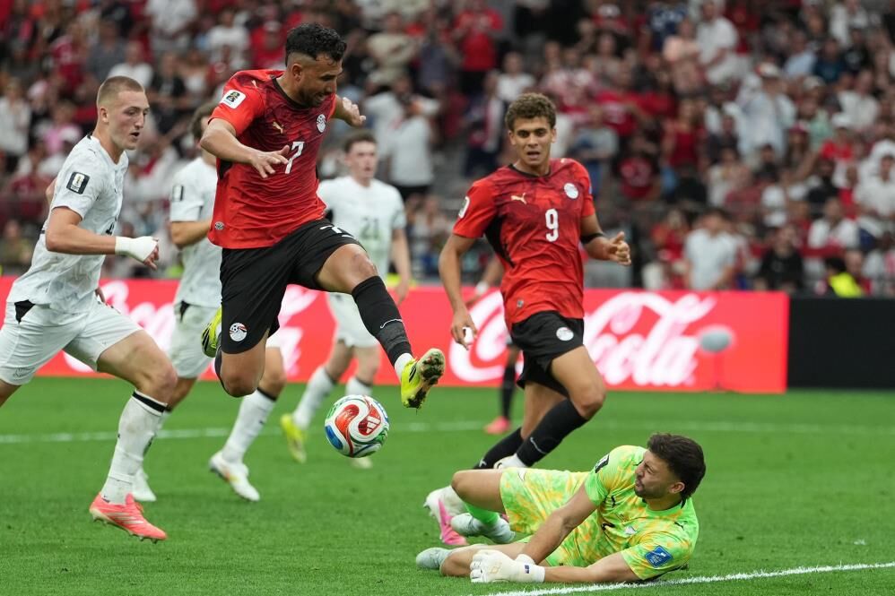 Mısır-Yeni Zelanda maçından Mohamed Salah