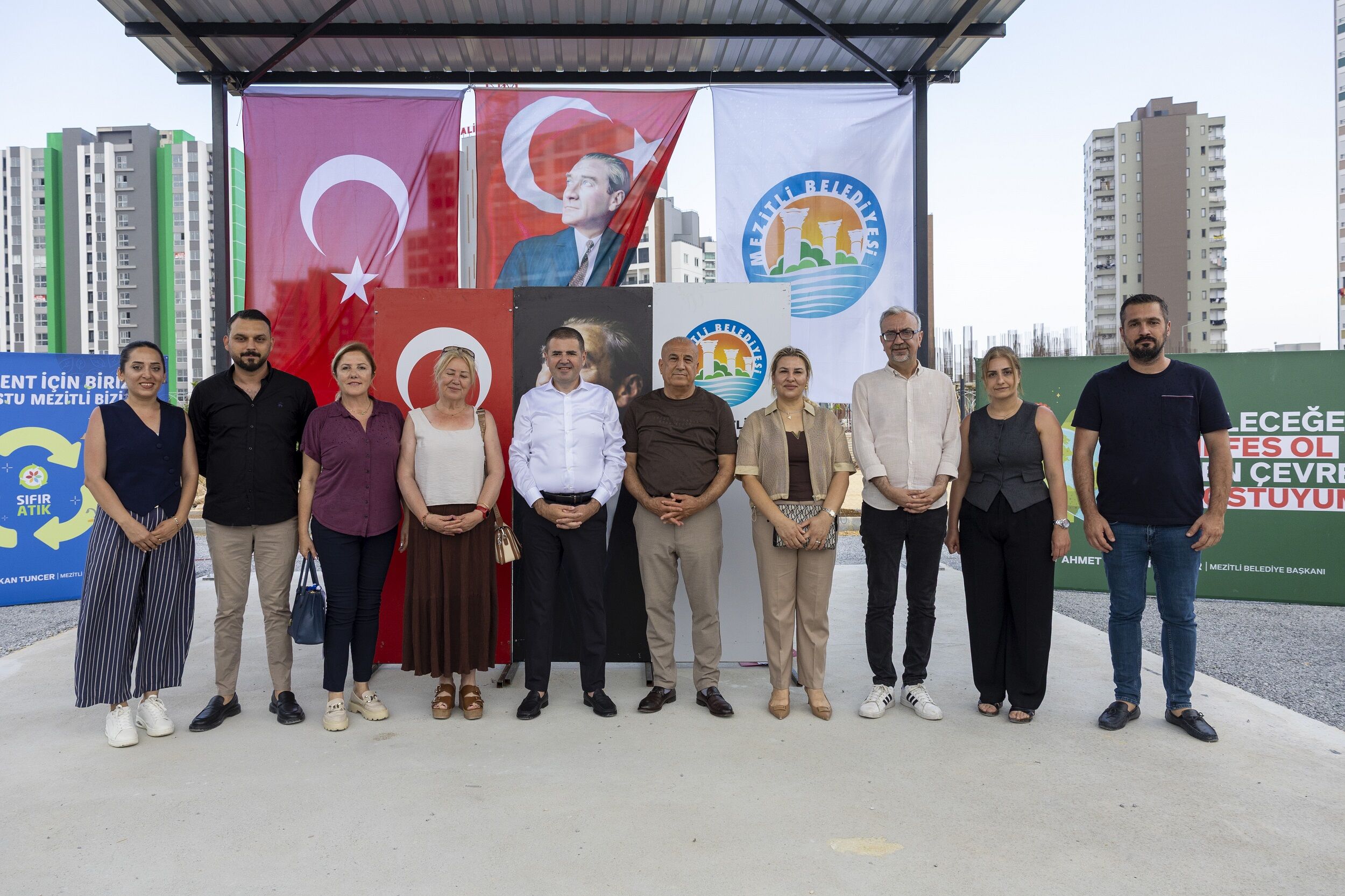 Mezi̇tli̇’de Geri̇ Dönüşüme Büyük Katki Atik Geti̇rme Merkezi̇ Açildi (6)