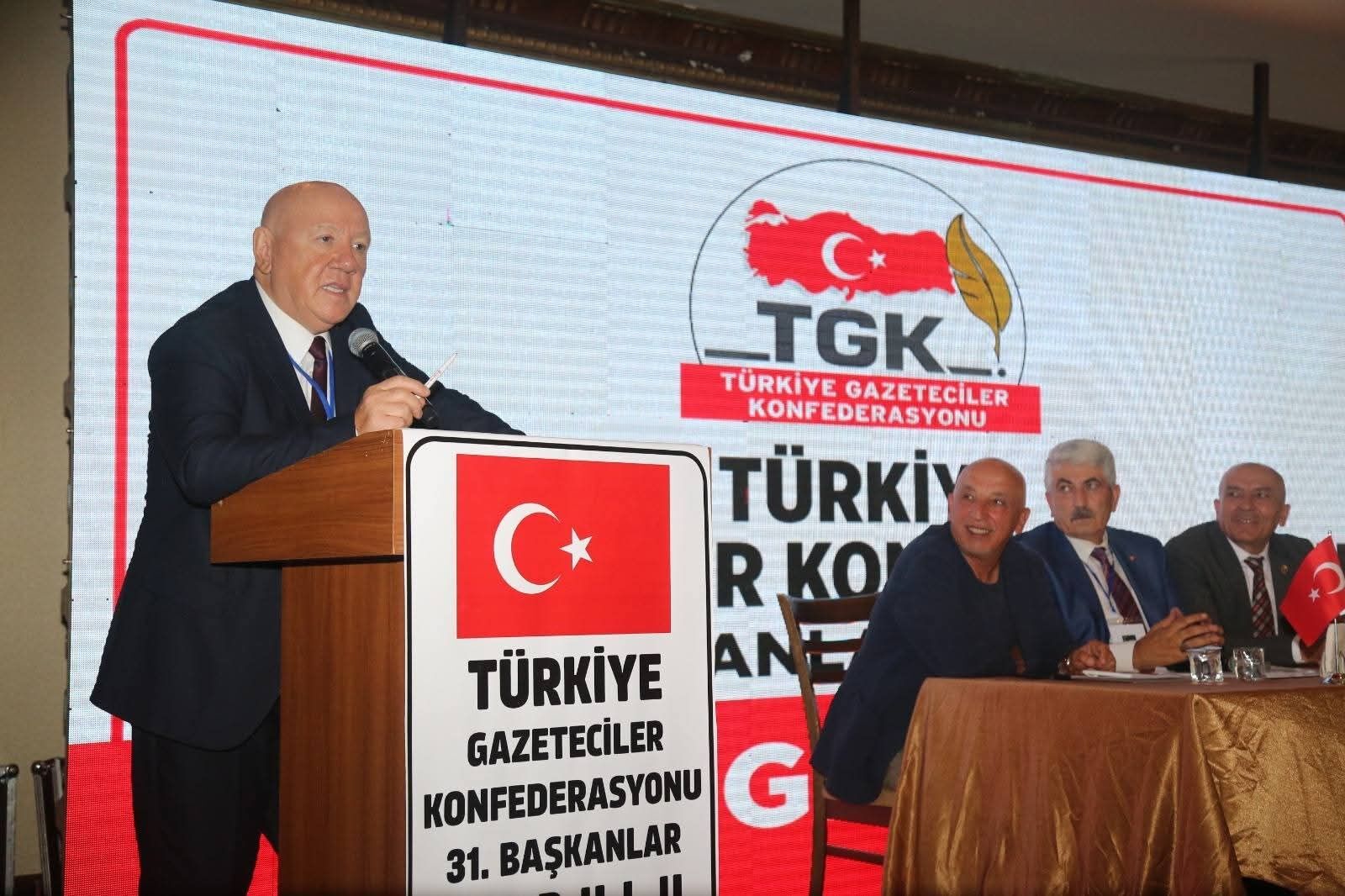 TGK Başkanı Nuri Kolaylı'dan Vahap Şehitoğlu'na destek