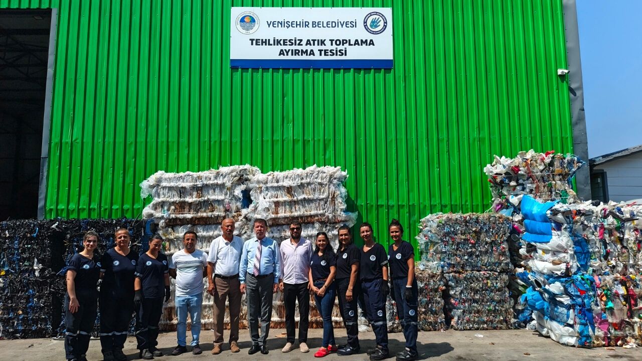 Yenişehir'de Her Gün 5 Ton Atık Dönüşüyor