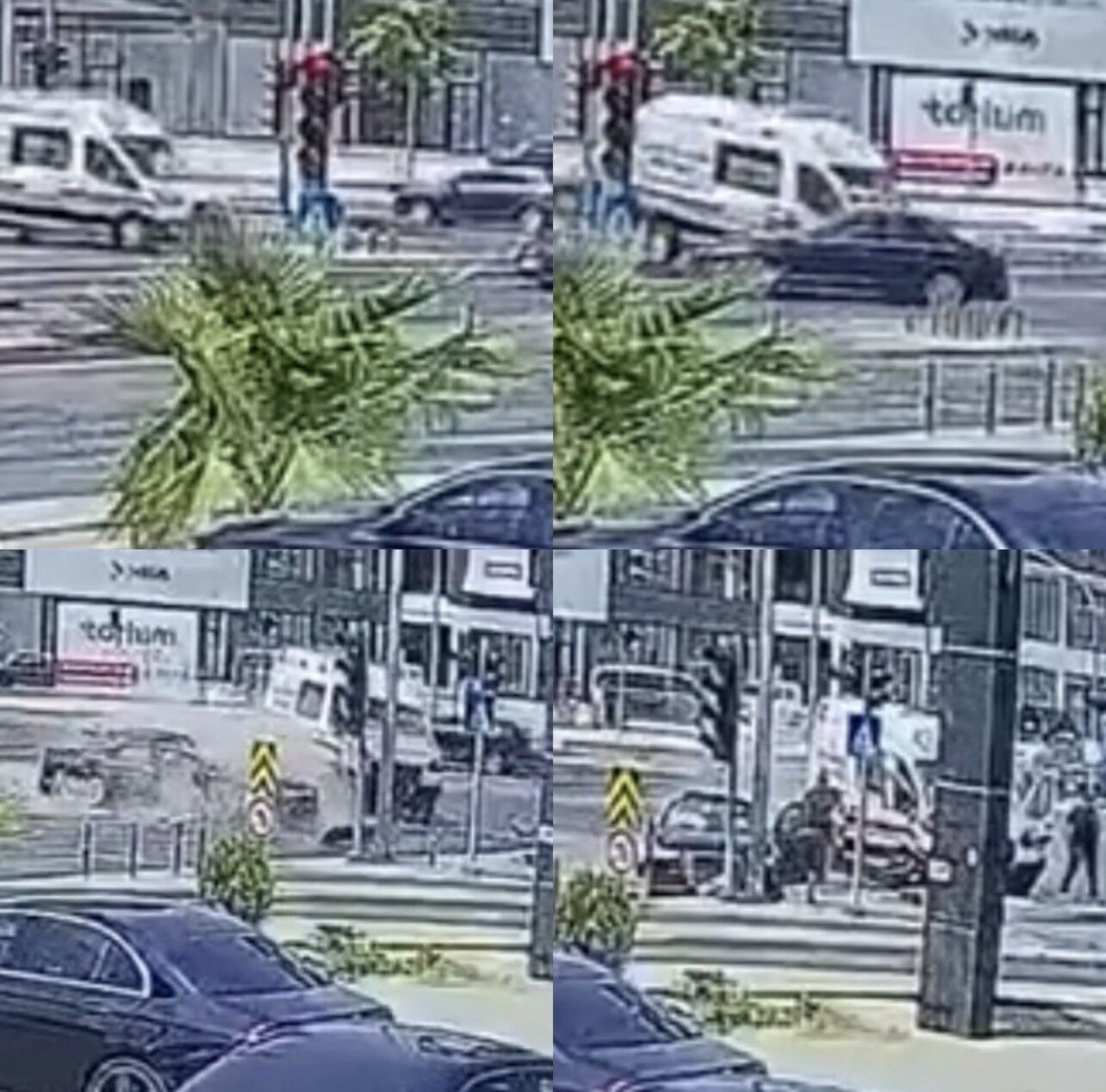 Ambulans ile otomobil çarpıştı: 3'ü sağlık çalışanı 5 yaralı