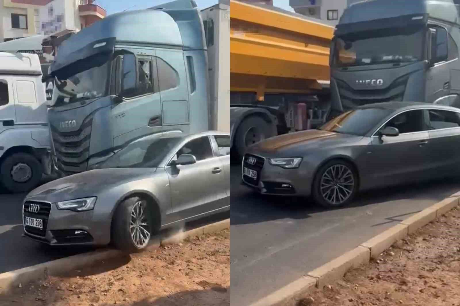Mersin'de trafikteki korku dolu tartışmaya ceza yağdı
