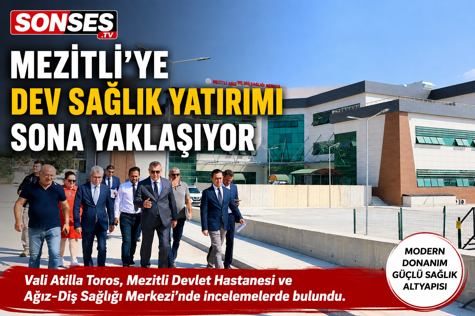 Mezitli Devlet Hastanesi İçin Son Hazırlıklar