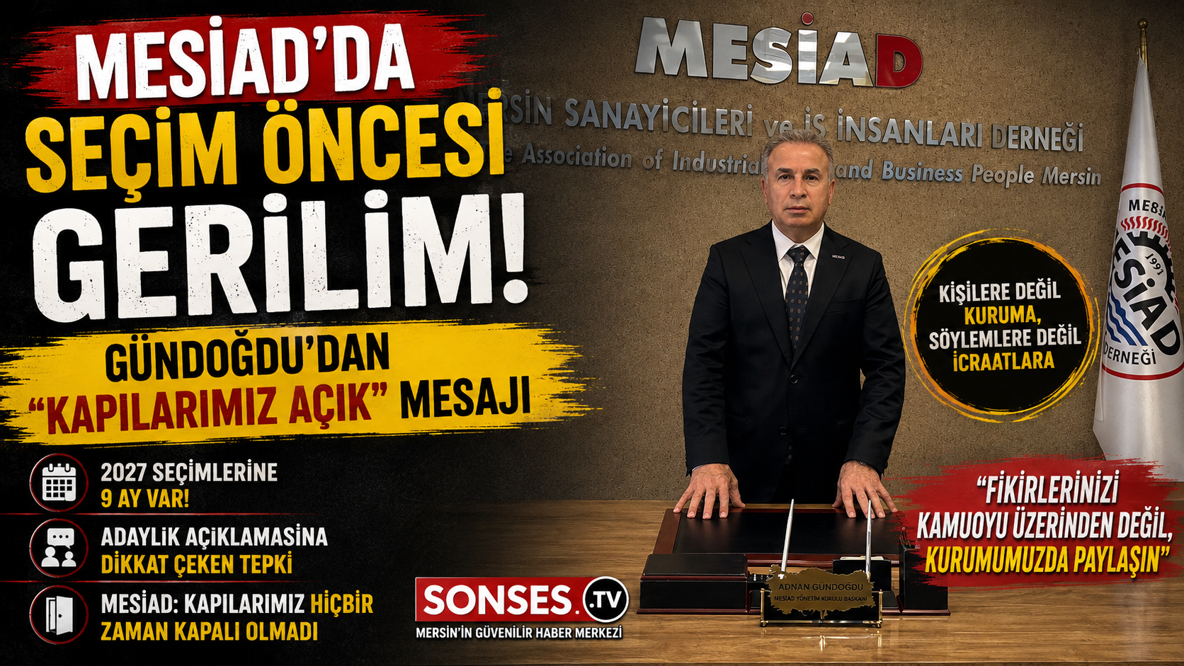 MESİAD’dan seçim çıkışı: “Kapılarımız açık”