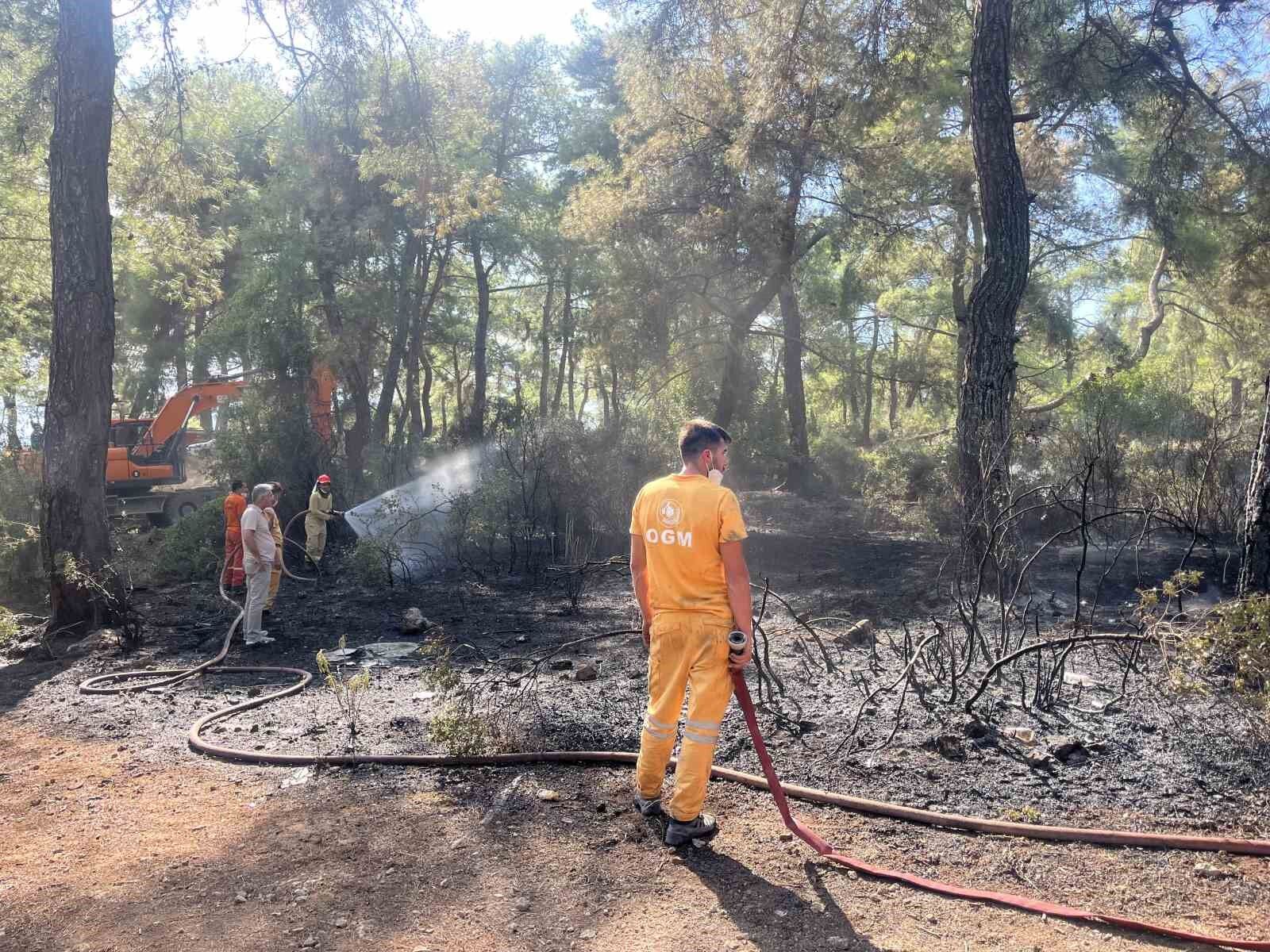 Antalya'da çıkan orman yangın kontrol altına alındı