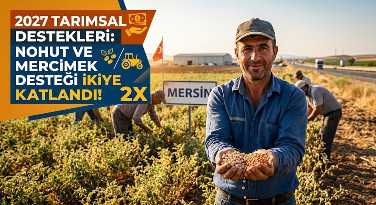 Çiftçiye Büyük Müjde: Nohut ve Mercimek Desteği İki Kat Oldu!
