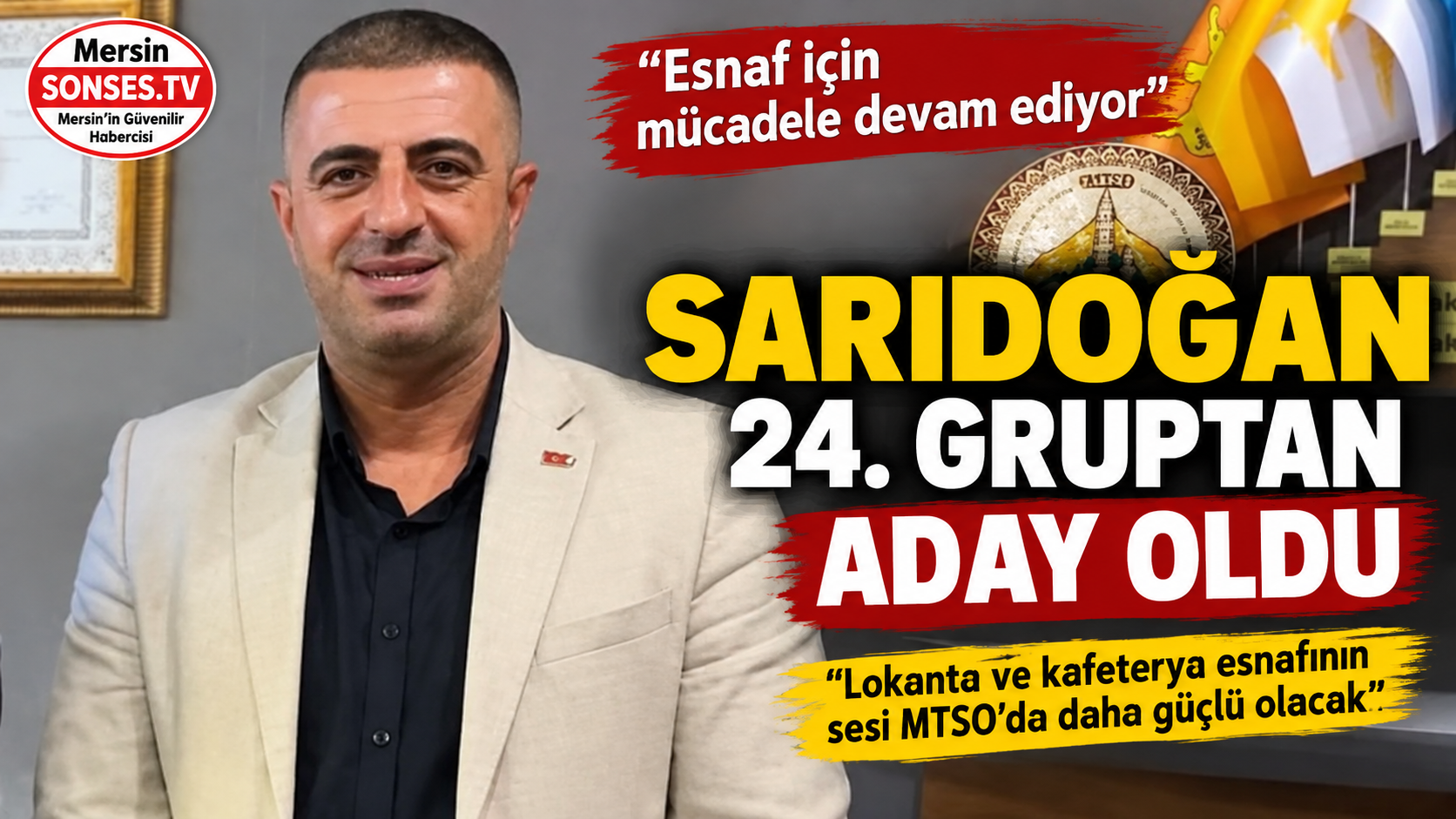 Sarıdoğan 24. gruptan sahaya çıktı
