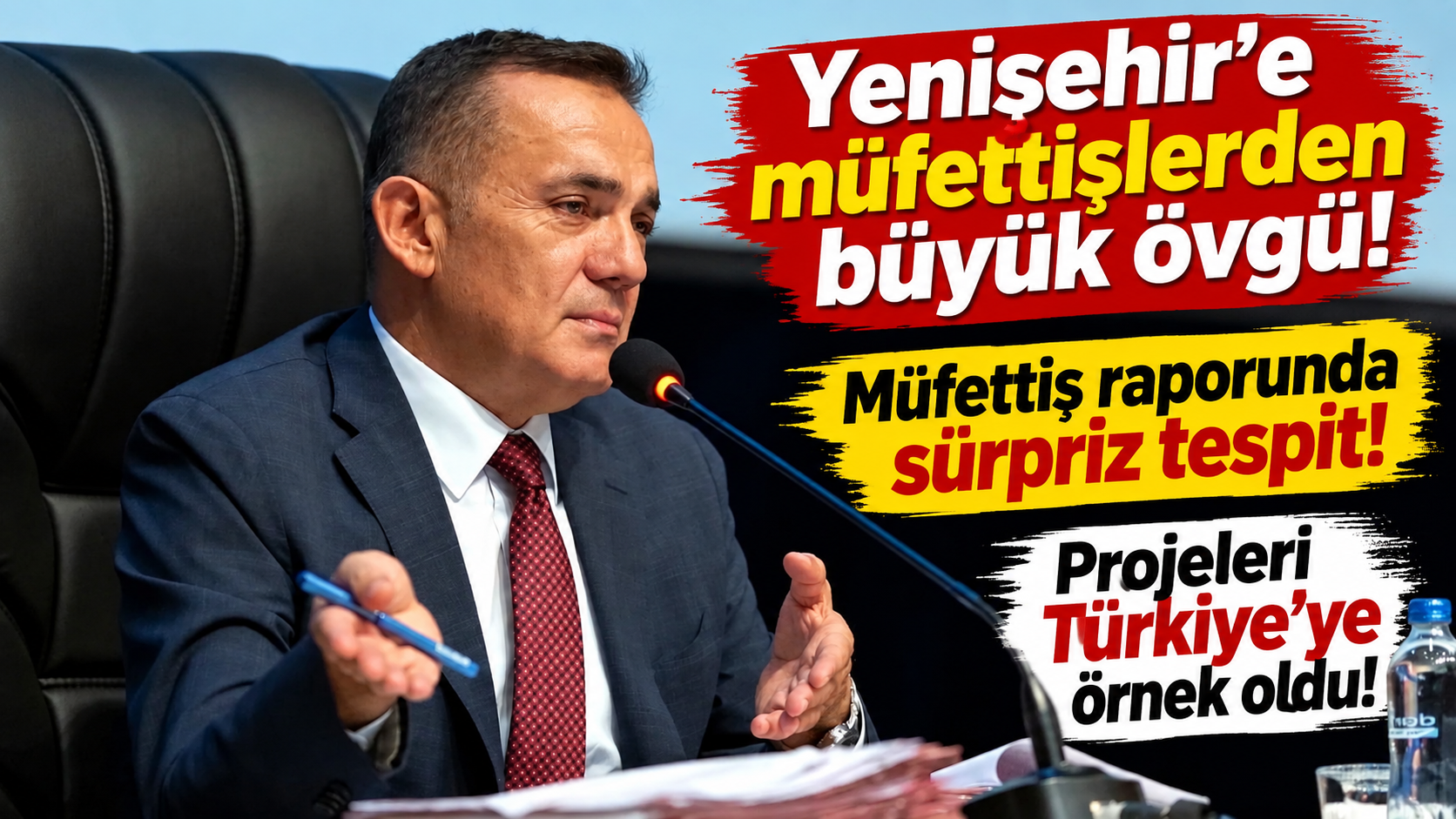 Yenişehir’in iki projesine müfettişlerden övgü