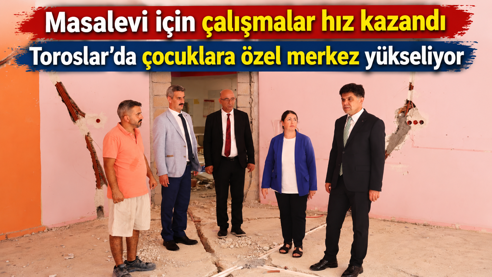 Toroslar’da çocuklar için yeni bir alan geliyor